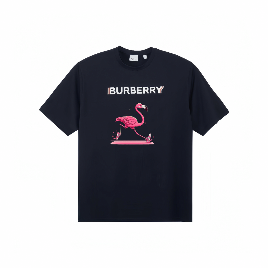 Burberry Kaos Logo Seri Huruf, Unisex, COD '"B-41