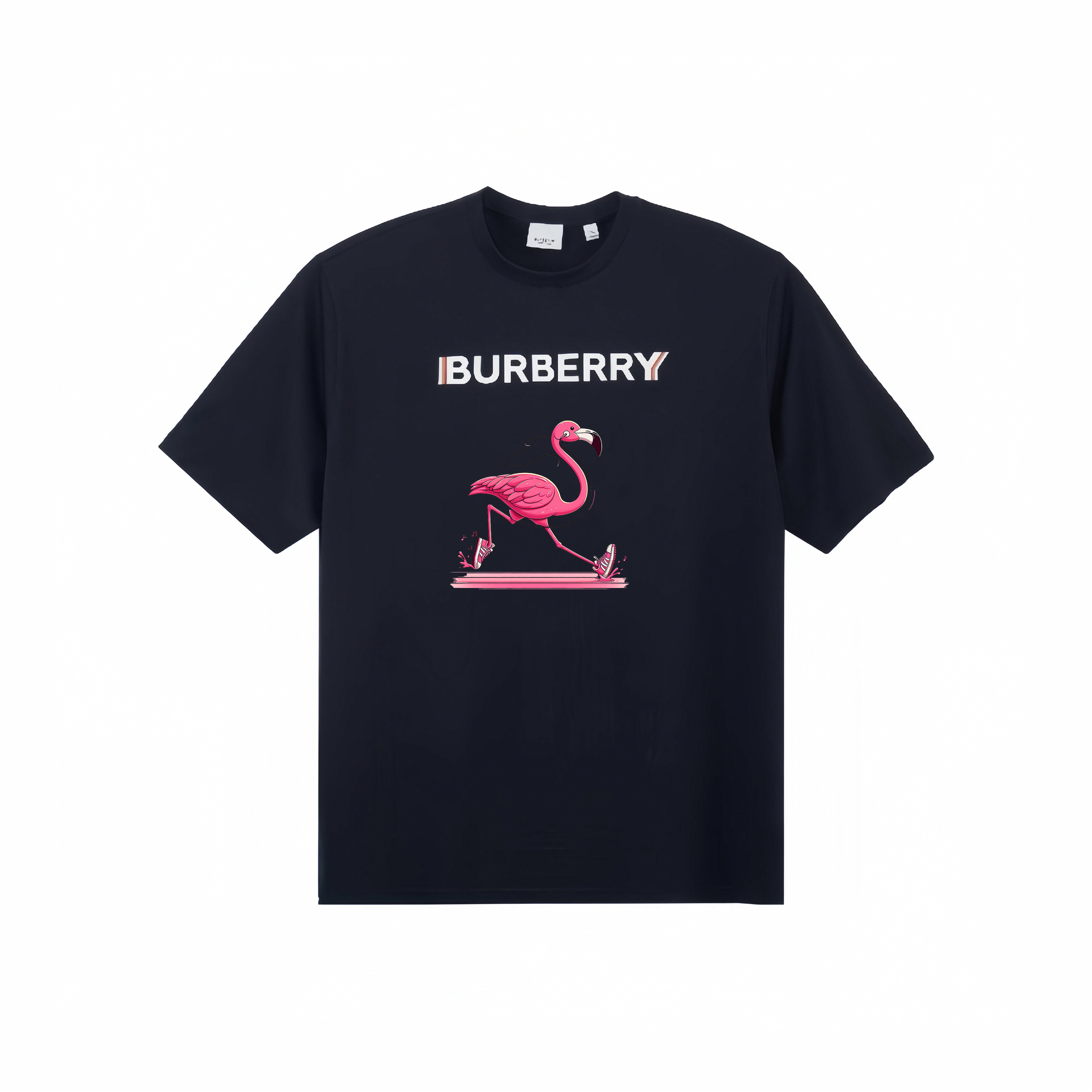 Burberry Kaos Logo Seri Huruf, Unisex, COD '"B-41