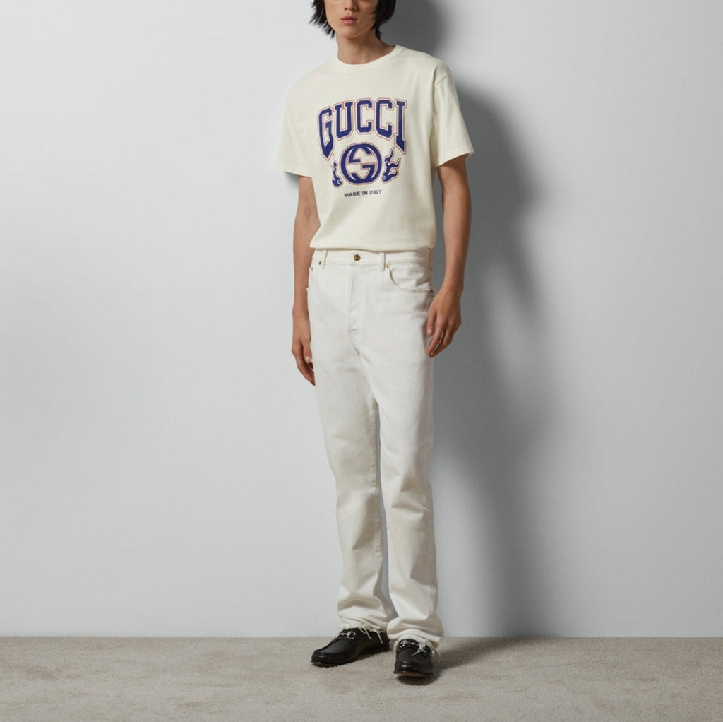 GUCCI Kaos Oversize Original - Kualitas Terbaik, Unisex, COD GU-8