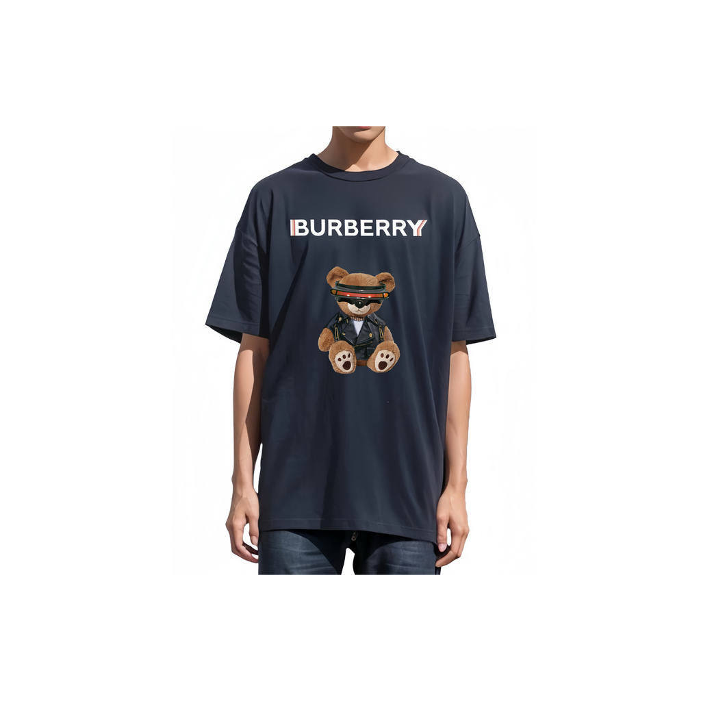 Burberry Kaos Logo Seri Huruf, Unisex, COD '"B-31