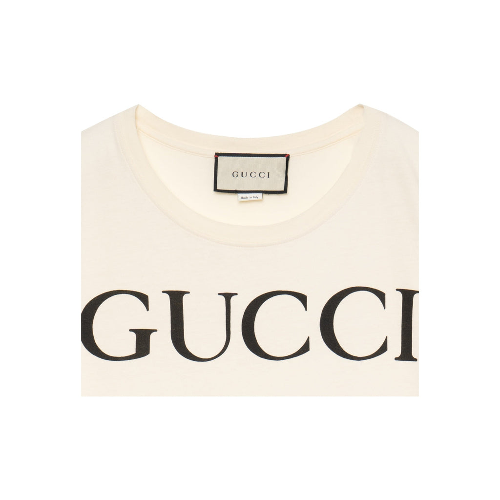 GUCCI Kaos Logo Seri Huruf, Unisex, COD '"    '"  G-09