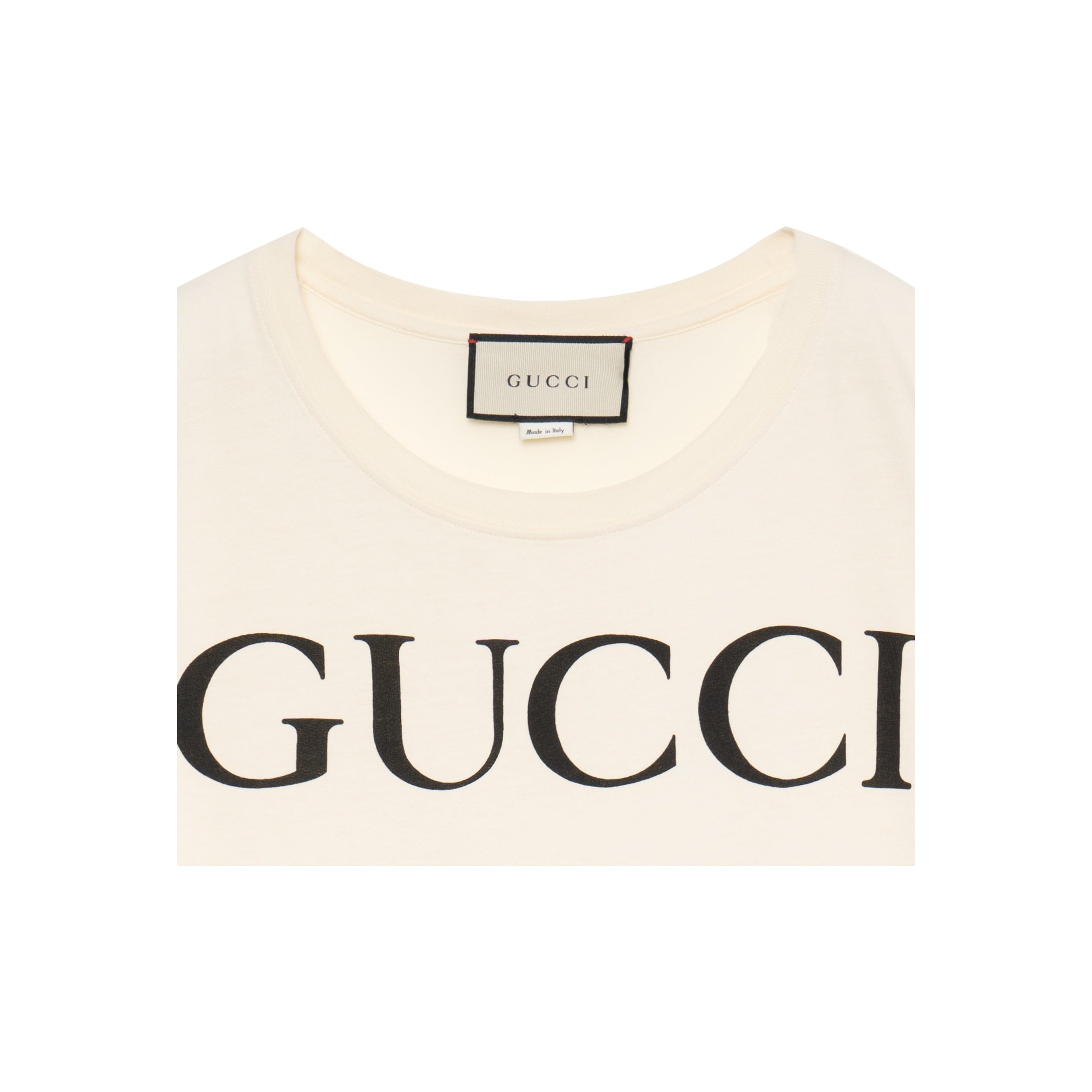 GUCCI Kaos Logo Seri Huruf, Unisex, COD '"    '"  G-09