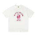 A BATHING APE Kaos Logo Seri Huruf, Unisex '"COD '"  AP-204