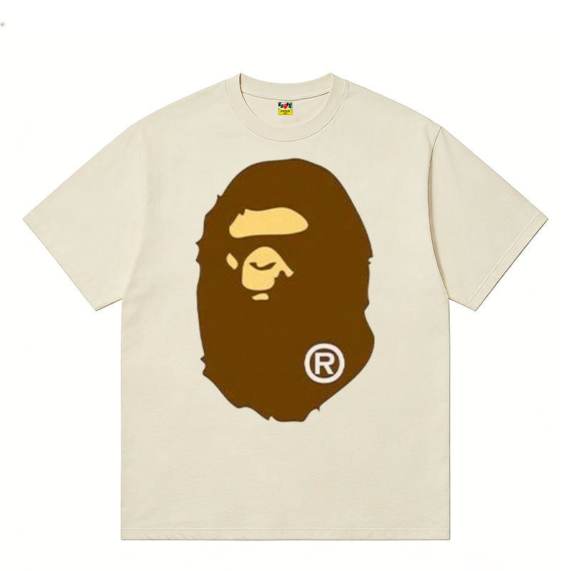 A BATHING APE Kaos Logo Seri Huruf, Unisex '"COD '"  AP-211