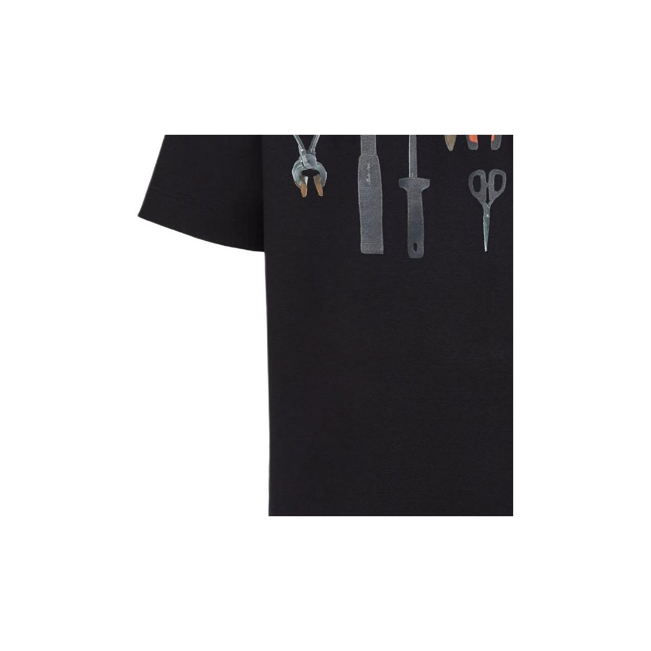 Kaos Pendek FENDI dengan Motif Gambar/Cetak, Cocok untuk Pria dan WanitaF-21