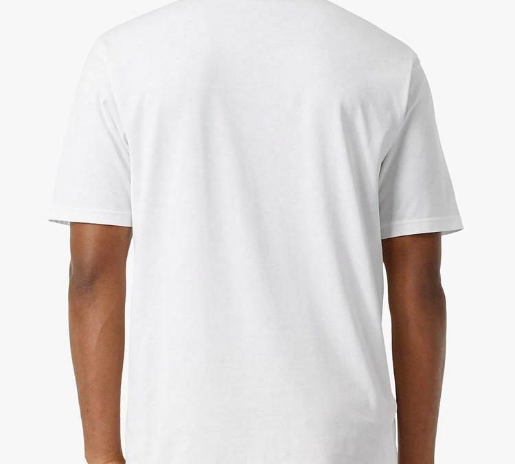 Burberry Kaos Logo Seri Huruf, Unisex, COD '"B-52