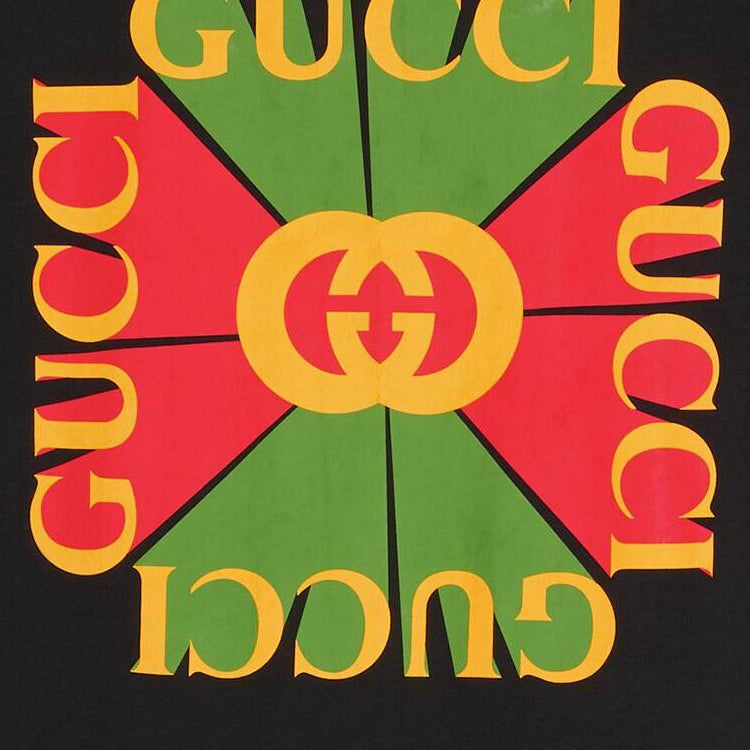 GUCCI Kaos Logo Seri Huruf, Unisex, COD '"    '"  G-55