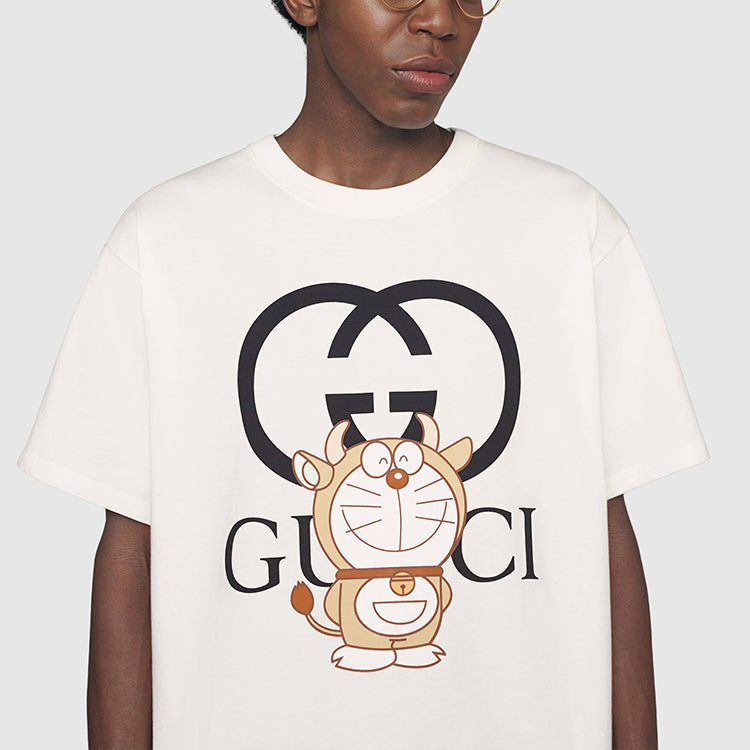GUCCI Kaos Logo Seri Huruf, Unisex, COD '"  G-104