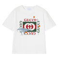 GUCCI Kaos Logo Seri Huruf, Unisex, COD '"    '"  G-17