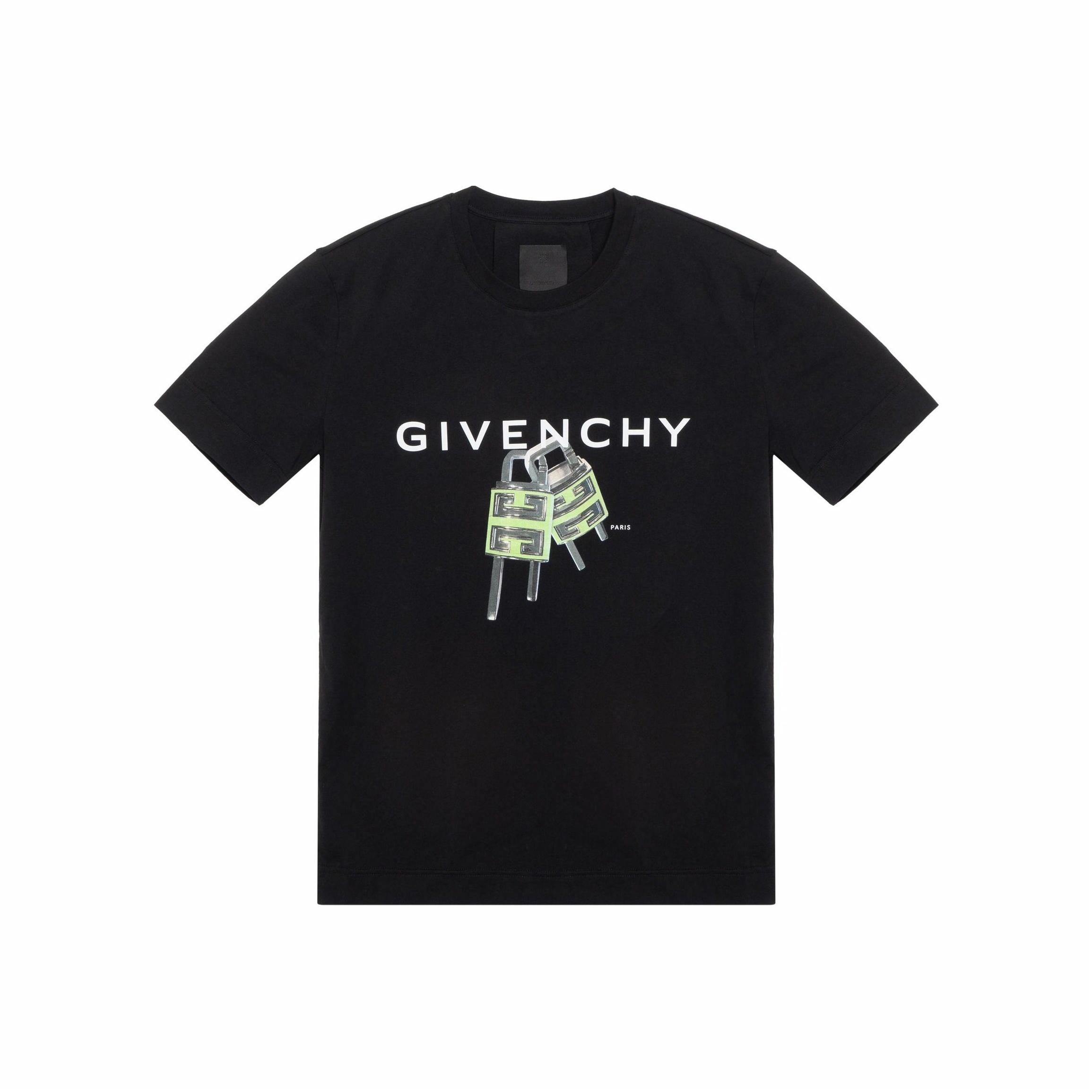Kaos Givenchy Bermotif, Unisex -J-01