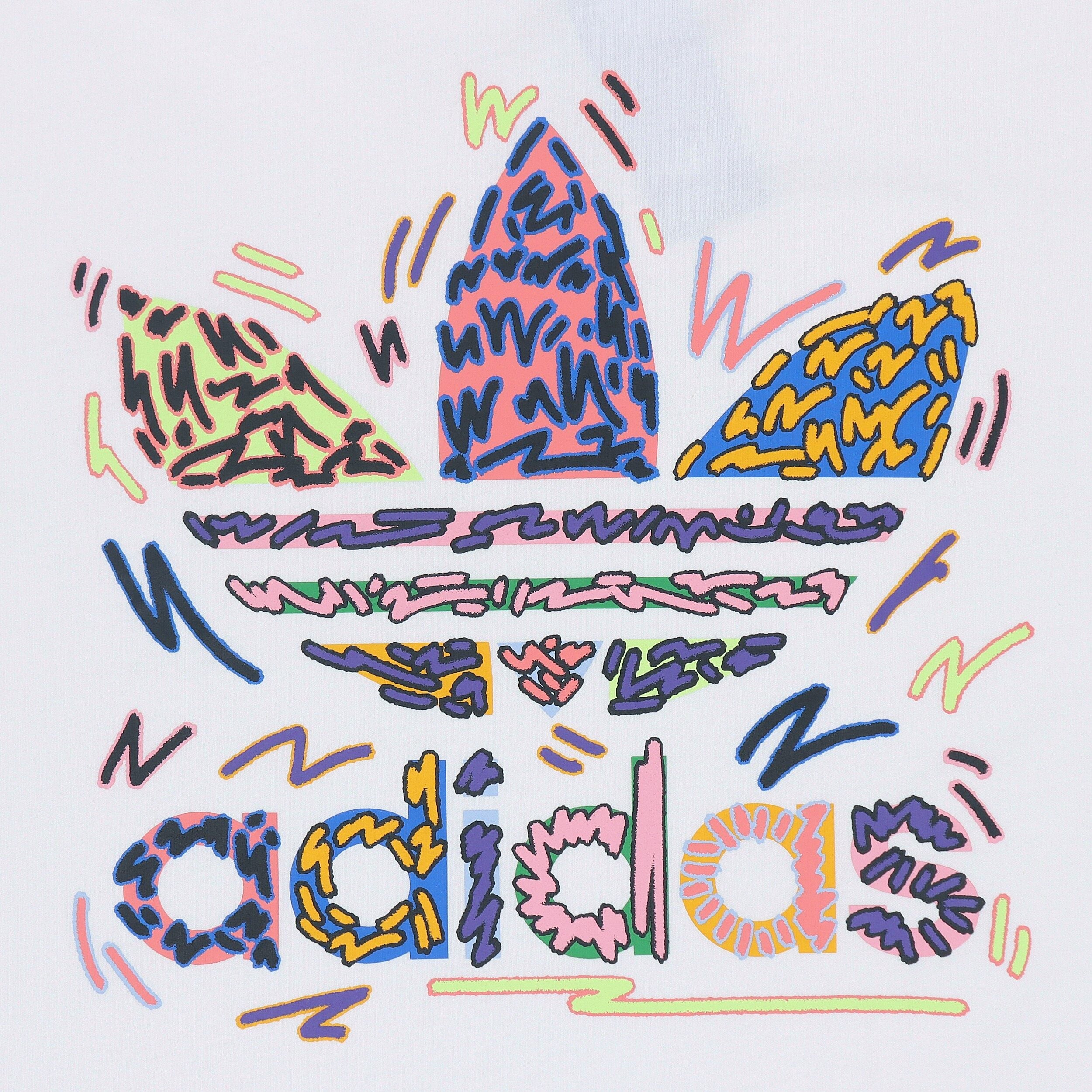 adidas Kaos Logo Seri Huruf, Unisex, COD '" AD-39