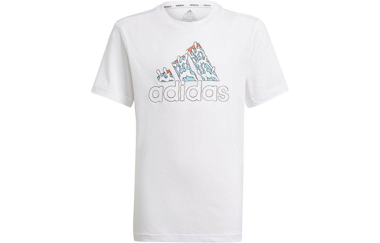 adidas Kaos Logo Seri Huruf, Unisex, COD '" AD-21