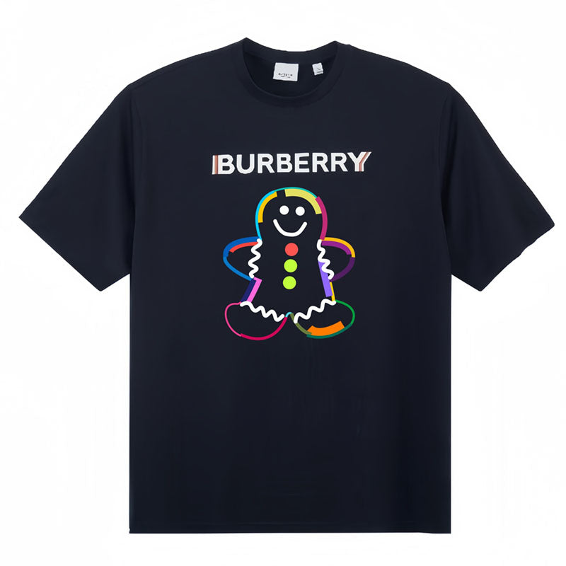 Burberry Kaos Logo Seri Huruf, Unisex, COD '"B-14