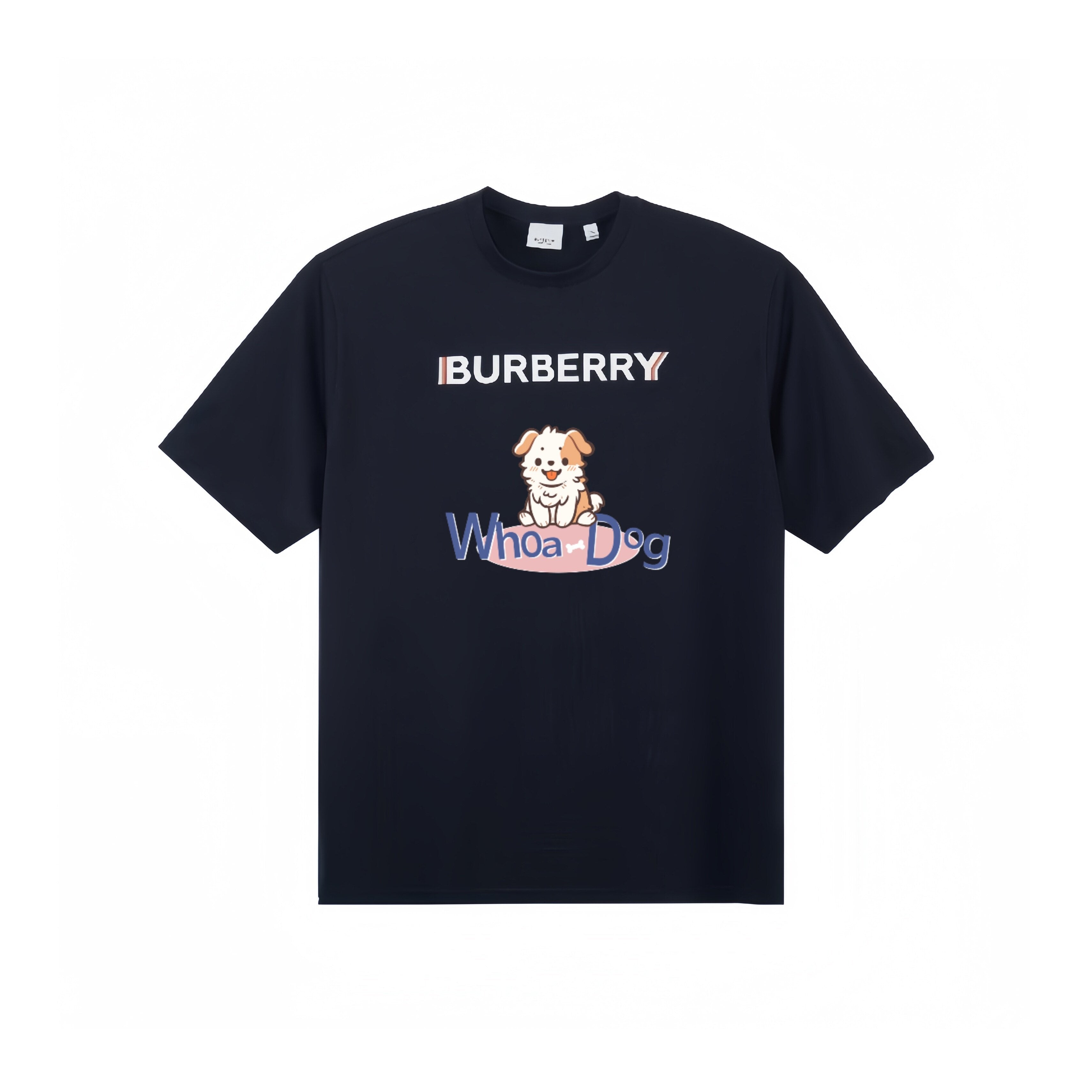 Burberry Kaos Logo Seri Huruf, Unisex, COD '"B-38