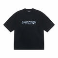 Kaos Pendek Balenciaga dengan Motif Gambar/Cetak, Cocok untuk Pria dan Wanita -BL-12