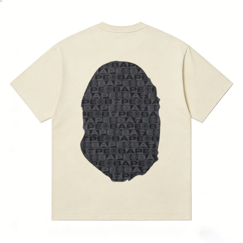 A BATHING APE Kaos Logo Seri Huruf, Unisex '"COD '"  AP-210