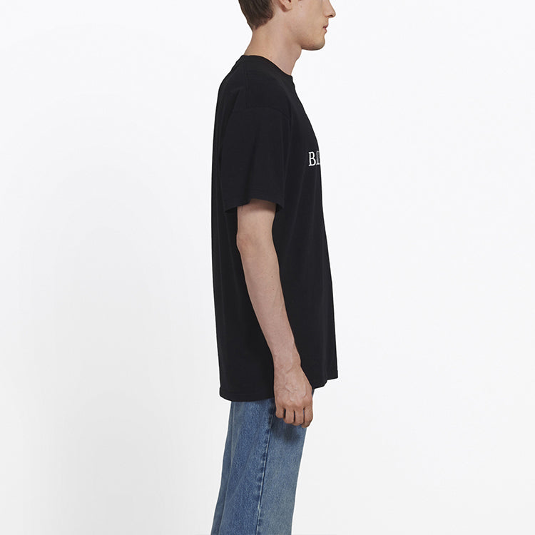 Kaos Pendek Balenciaga dengan Motif Gambar/Cetak, Cocok untuk Pria dan Wanita -BL-17