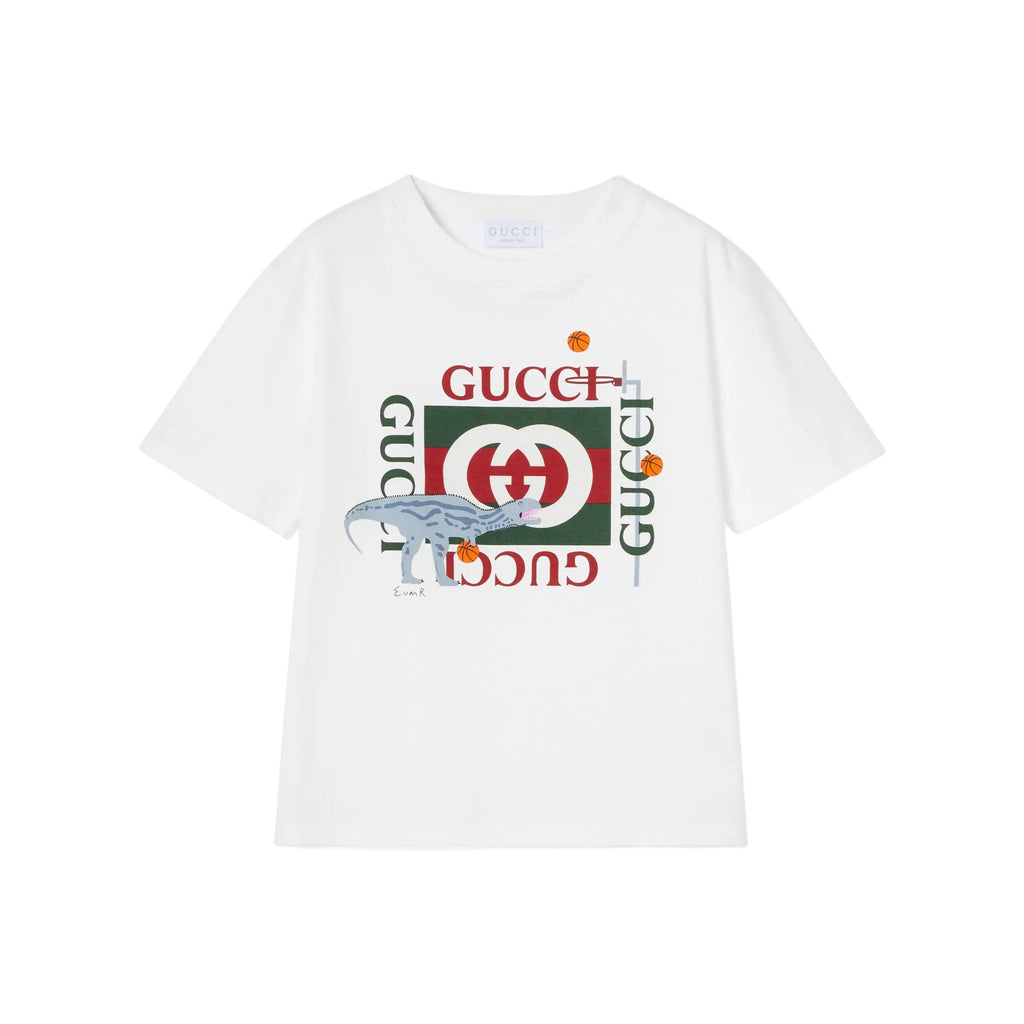 GUCCI Kaos Logo Seri Huruf, Unisex, COD '"    '"  G-17