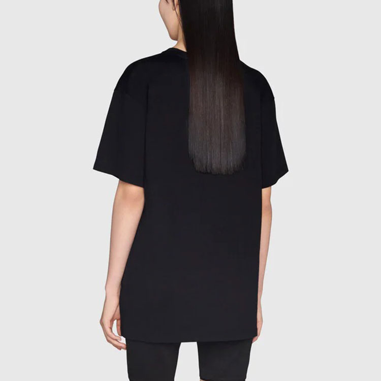 GUCCI Kaos Logo Seri Huruf, Unisex, COD '"   G-77