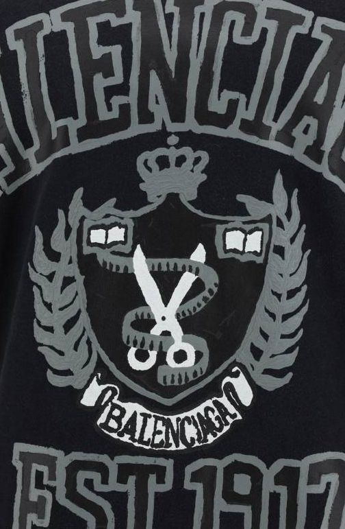 Kaos Pendek Balenciaga dengan Motif Gambar/Cetak, Cocok untuk Pria dan Wanita -BL-28