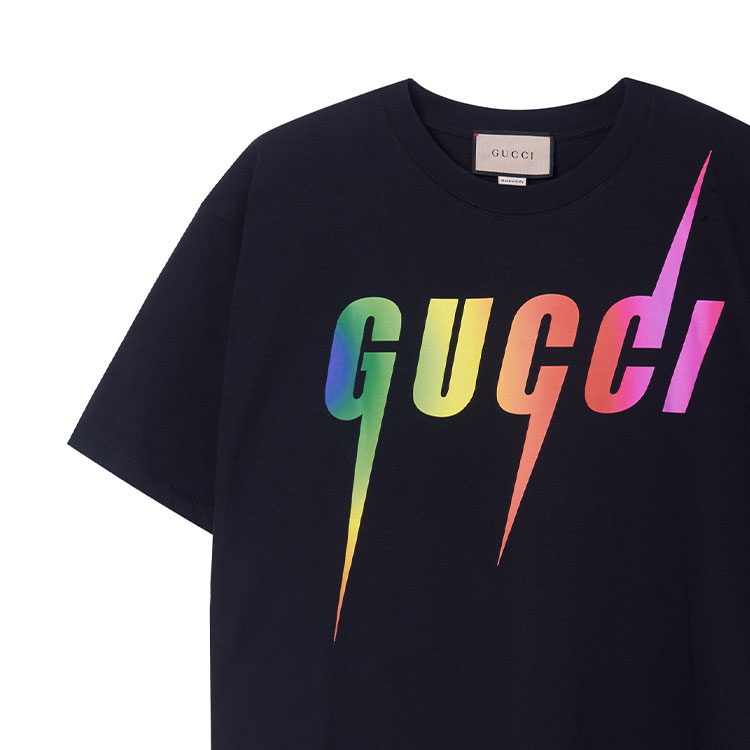 GUCCI Kaos Logo Seri Huruf, Unisex, COD '"   G-121