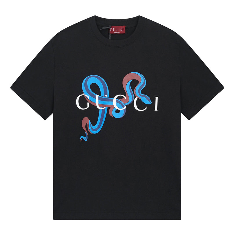 GUCCI Kaos Logo Seri Huruf, Unisex, COD '"  G-106