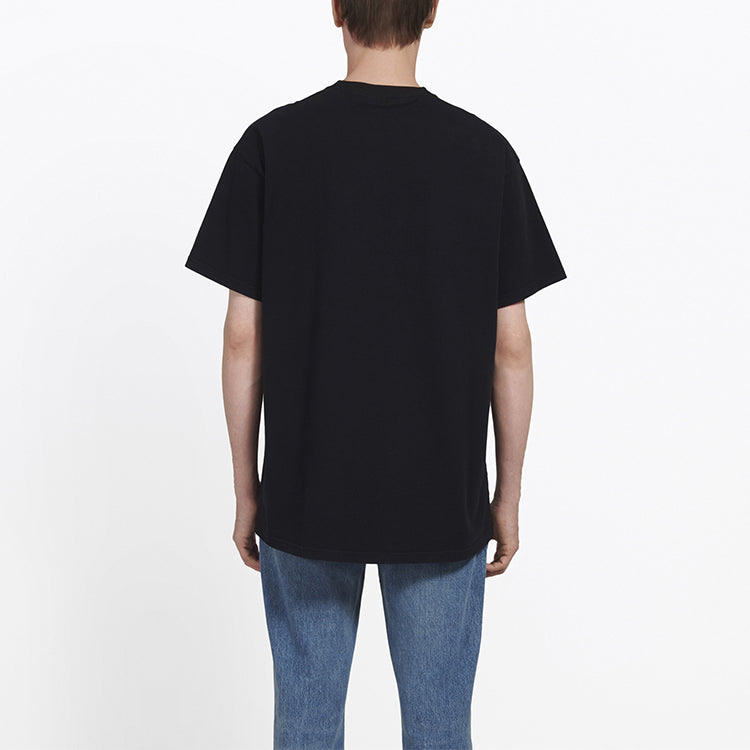 Kaos Pendek Balenciaga dengan Motif Gambar/Cetak, Cocok untuk Pria dan Wanita -BL-17