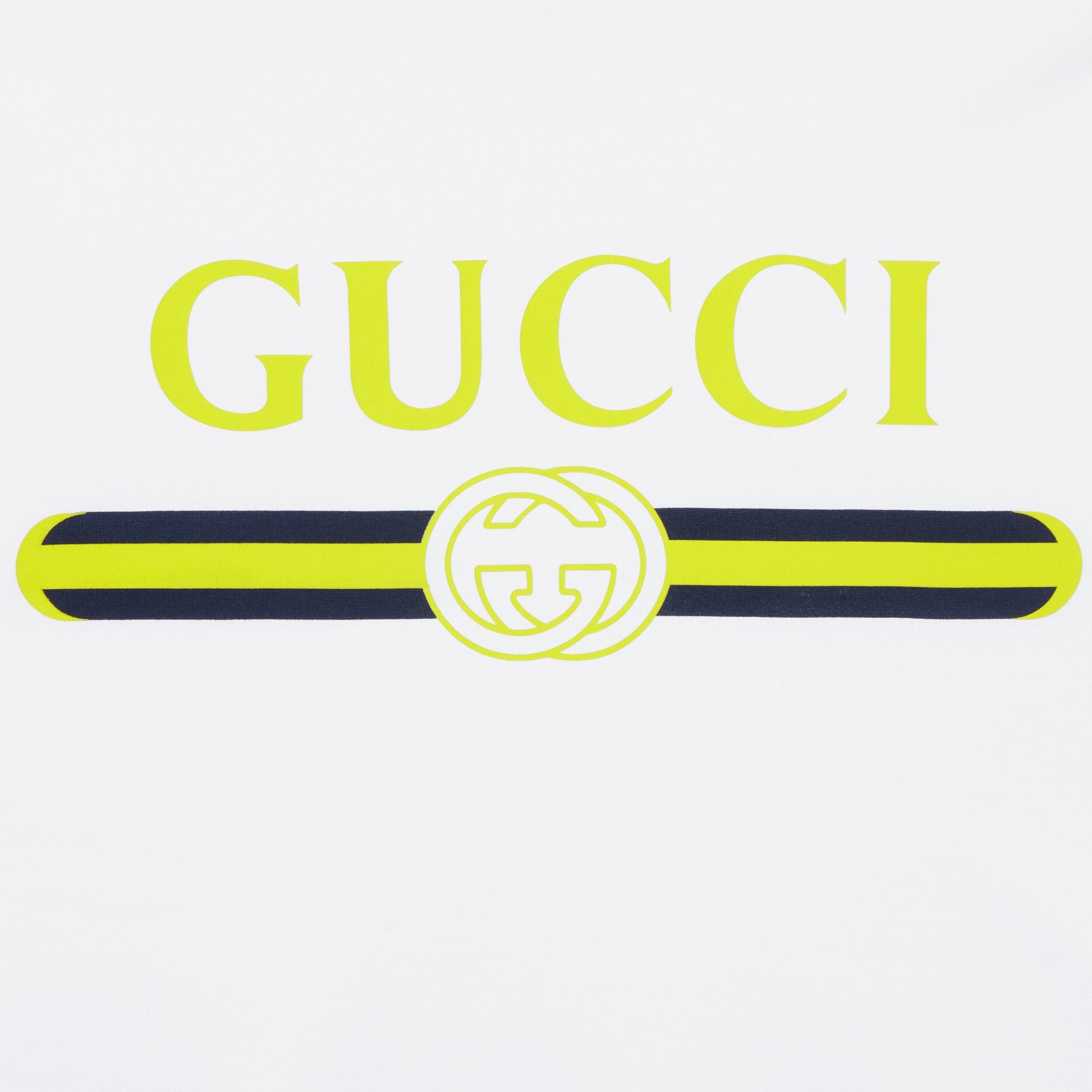 GUCCI Kaos Logo Seri Huruf, Unisex, COD '"    '"  G-51