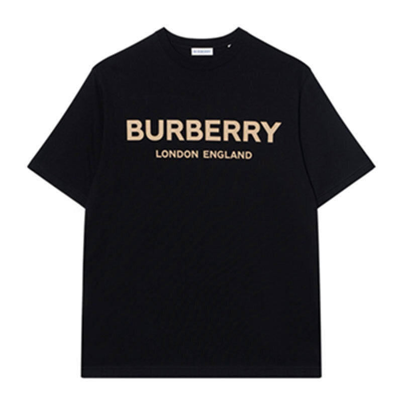 Burberry Kaos Logo Seri Huruf, Unisex, COD '"B-02